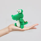 Crocodile beginner crochet kit by yammiami