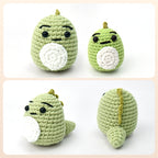 Dinosaur beginner crochet kit by yammiami