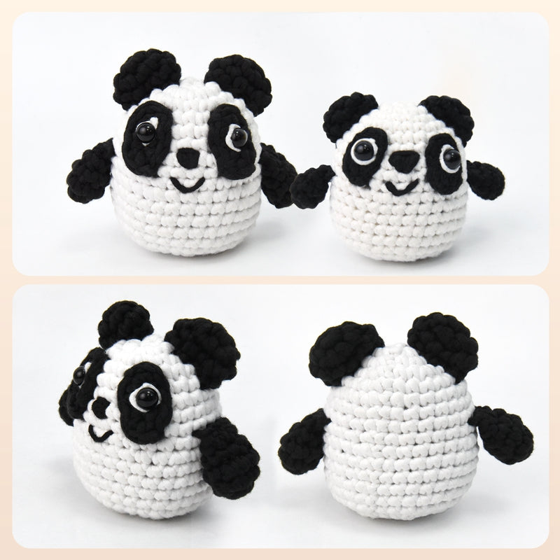 Panda beginner crochet kit by yammiami