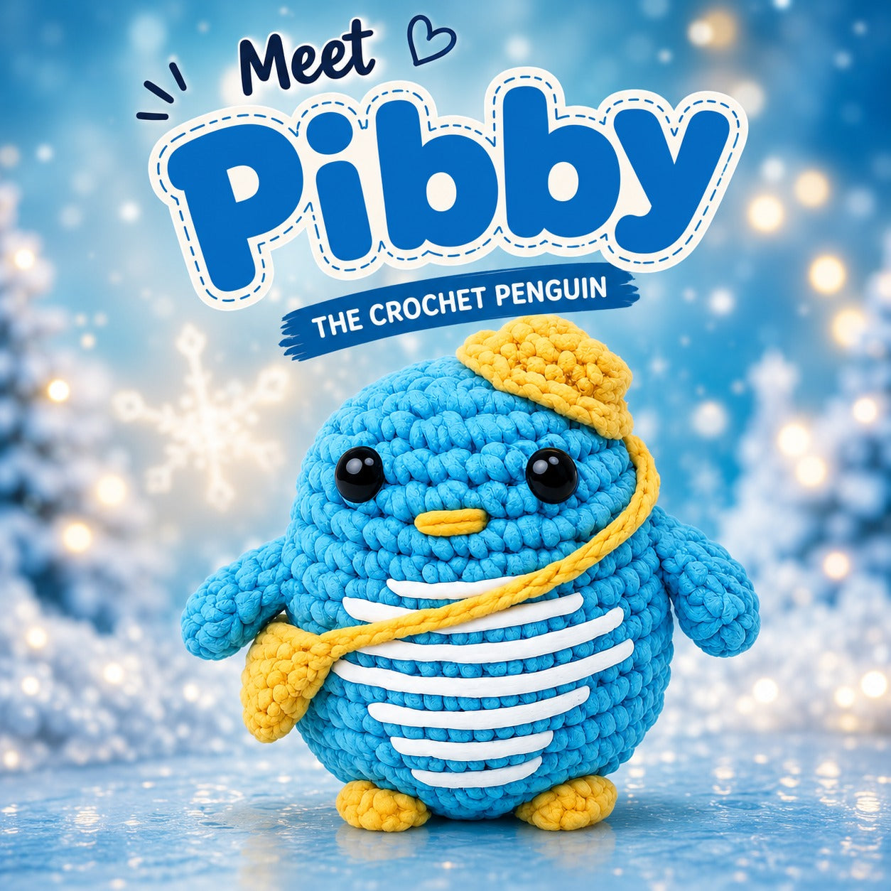 Pibby the Penguin — Crochet Kit
